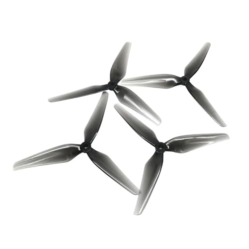 Kompatibel mit HQProp, 3-Blatt-Propeller, hellgrau, for Multirotor-Drohne(2 Pairs) von CYWDHFO