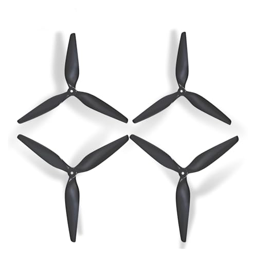 Kompatibel mit HQProp, Carbonverstärkter Propeller 3-Blatt-Nylon-Propeller Dronee(8x4x3) von CYWDHFO