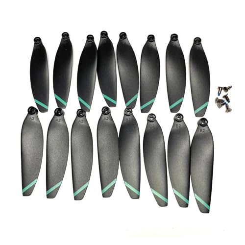 Kompatibel mit LYZRC, Drone Quadcopter Fan Propeller Ersatzteile(16pcs Green Side) von CYWDHFO