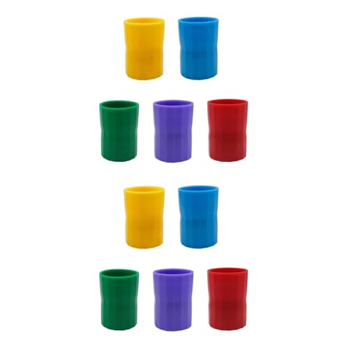 10 Stück Tornado Verbinder Flasche,wasserwirbler hexagonales Wasser verwirbler,Bildung wasserfilter Shaker für Tornado Herstellung,Wissenschaftliches Experiment, Prüfung, Bildung (4.8 x 3.3 cm) von CYXZMYA