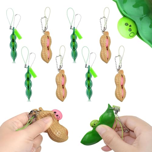 8 Stück Squeeze Toy,Edamame/Erdnüsse Toy,Anti Stress SpielzeugAnhänger Schlüsselanhänger,Anhänger Schlüsselanhänger,für Kinder,Erwachsene Toys,Anti Angst Geschenke,Prämien,Party Favor Spielzeug. 8 Stück Squeeze Toy,Edamame/Erdnüsse Toy,Anti Stress SpielzeugAnhänger Schlüsselanhänger,Anhänger Schlüsselanhänger,für Kinder,Erwachsene Toys,Anti Angst Geschenke,Prämien,Party Favor Spielzeug. von CYXZMYA