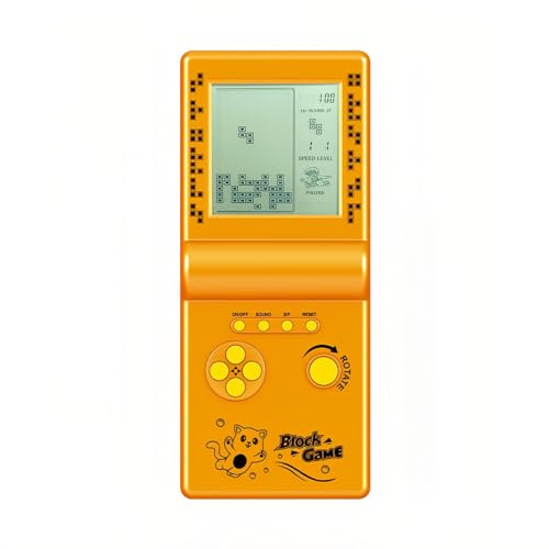 CZT Nostalgische Würfel-Spielkonsole, großer Bildschirm, eingebauter Retro-999-in-6-Block-Spiel, Indoor/Outdoor, Handkonsole, tragbare elektronische Ziegelspiele, Kinder/Studenten/Freunde CZT Nostalgische Würfel-Spielkonsole, großer Bildschirm, eingebauter Retro-999-in-6-Block-Spiel, Indoor/Outdoor, Handkonsole, tragbare elektronische Ziegelspiele, Kinder/Studenten/Freunde von CZT