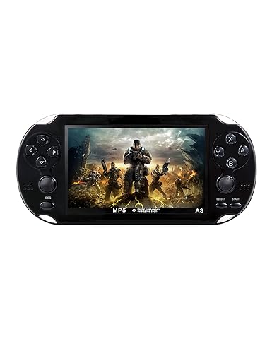 CZT Videospielkonsole 4,3 Zoll 8GB Eingebaute 2100 Kostenlose Spiele für Mehrere Simulatoren Handheld-Spielkonsole Video/Musik TV-Ausgang Spiel kann Archiviert Werden EIN Geburtstagsgeschenke von CZT