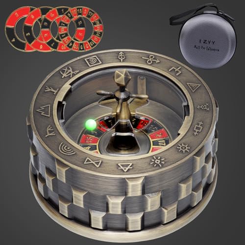 CZYY Roulette-Würfel, 7-in-1-Metall-Spinner-Würfel-Set, einzigartige drehende Würfel, Schreibtisch-Fidget-Gadget, coole DND-Rollenspiel-Würfel, Geschenk und Zubehör für D&D, Tisch-RPG, Brettspiel CZYY Roulette-Würfel, 7-in-1-Metall-Spinner-Würfel-Set, einzigartige drehende Würfel, Schreibtisch-Fidget-Gadget, coole DND-Rollenspiel-Würfel, Geschenk und Zubehör für D&D, Tisch-RPG, Brettspiel von CZYY