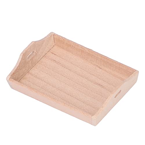 1:12 Puppenhaus Miniatur -Obstschale, Exquisite Mini -Tee Tablettküchenküche Dekorative Accessoires für Dollhouse von CaCaCook