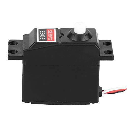 CaCaCook 3 Kg Wasserdichtes Servo mit Großem Torsionsmoment, Modellauto-Servo, Zubehör für 1/8 1/10 RC On-Road-Auto/LKW von CaCaCook