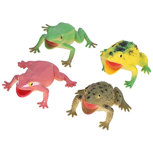 CaCaCook 4pcs Toads Spielzeugset, Realistisch von CaCaCook