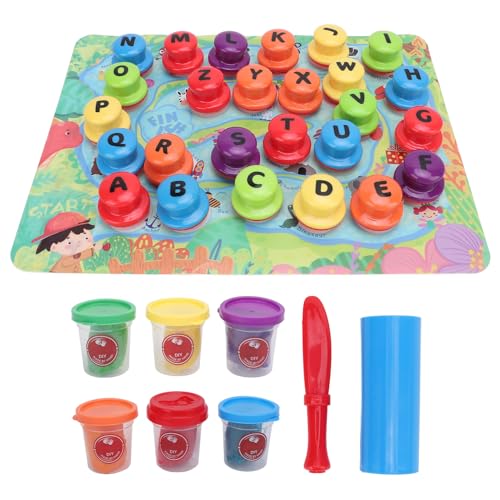 CaCaCook Alphabet Playtough Stamp DIY Clay Stempel Bildungsspielzeug mit Aktivität Playmat CaCaCook Alphabet Playtough Stamp DIY Clay Stempel Bildungsspielzeug mit Aktivität Playmat von CaCaCook