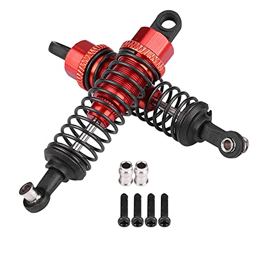 CaCaCook Aluminiumlegierung für FS 1/18 RC Truck, 2pcs/Set, Leichte Upgrades, Glänzend, Ausgewogenes Fahren, Modellauto (736092r rot) von CaCaCook