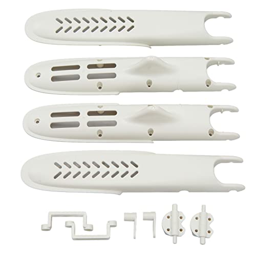 CaCaCook Austausch der Motorsockelhalterungsgruppe, Motorsitzhalterung aus Kunststoff für das RC-Flugzeug WLtoys XK X450, weiß, Lenkgetr von CaCaCook