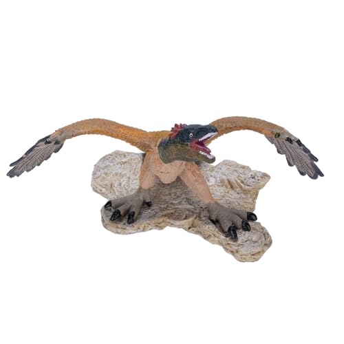 CaCaCook Detailliertes Archaeopteryx -Dinosaurierspielzeug, Realistisches Prähistorisches Kreaturmodell für mit Festem Material, Großer Größe und Interaktiven Spielerlebnissen von CaCaCook
