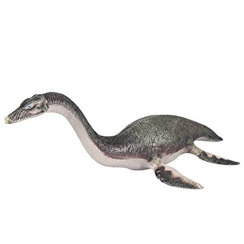 CaCaCook Dinosaurierspielzeug, Liopleurodon Plesiosaurier Tylosaurus Simulationsmodell, Emulation Dinosauriermodell Spielzeug für Kinderlehre Tool für (Kleiner Fester Plesiosauriergrau) von CaCaCook