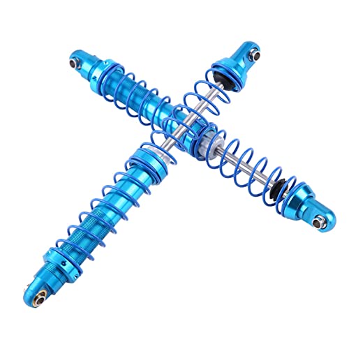 CaCaCook Einstellbarer Metall-Federdämpfer mit Sanfter Dämpfungswirkung für RC-Raupenauto SCX10-4 D90 Im Maßstab 1/10, Schönes Ersatzzubehör (120 mm) von CaCaCook