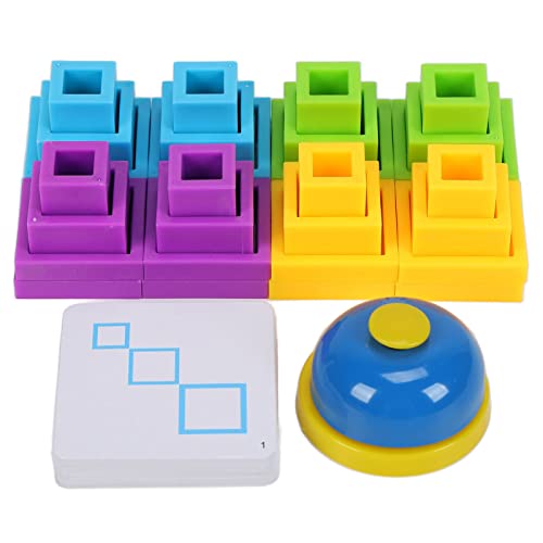 CaCaCook Magnetische Fliesen Kinderspielzeug, Magnetbausteine ​​Set, Vorschullernmagnetspielzeug für Im Alter von 3 Bis 5 4-8, Sensorische Montessori-Spielzeuge für 3-jährige und Mädchen von CaCaCook