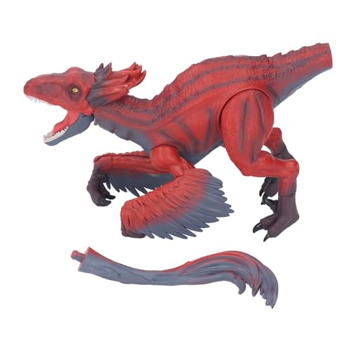 CaCaCook Realistischer PyRoraptor Dinosaur -Actionfigur mit Roar Sound Effect, Pädagogischem Plastikspielzeug für und (Gelb) von CaCaCook