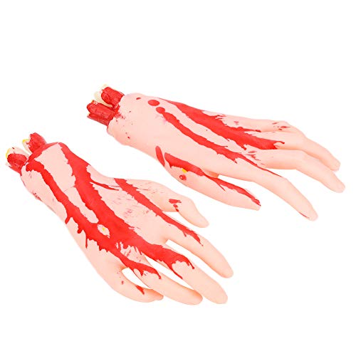 CaCaCook Schreckliche, Abgetrennte Handpropie, Amputierte Gliedmaßensimulation für Halloween -Streiche, Geeignet für Haunted House Decoration - Hergestellt aus Umweltfreundlichem Gummi (Eine CaCaCook Schreckliche, Abgetrennte Handpropie, Amputierte Gliedmaßensimulation für Halloween -Streiche, Geeignet für Haunted House Decoration - Hergestellt aus Umweltfreundlichem Gummi (Eine von CaCaCook