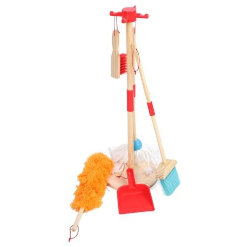 CaCaCook Spielen Spielzeugset - Beinhaltet Besen, Mopp, Duster, Dustpan, Pinsel - Stellen Sie Sich vor, Spielzeug für Kleinkinder und zu Reinigen CaCaCook Spielen Spielzeugset - Beinhaltet Besen, Mopp, Duster, Dustpan, Pinsel - Stellen Sie Sich vor, Spielzeug für Kleinkinder und zu Reinigen von CaCaCook