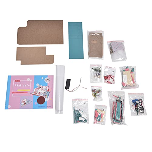 Coffee Shop Dollhouse Kit, Doll House Kit, Miniaturhausgebäude Geburtstagsgeschenke für Alter über 14 Jahre Alt Coffee Shop Dollhouse Kit, Doll House Kit, Miniaturhausgebäude Geburtstagsgeschenke für Alter über 14 Jahre Alt von CaCaCook