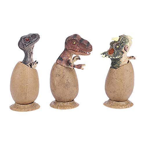 Dinosaurier -Eier Halbe Geschlüpfte Spielzeug, 3pcs Dinosaurier Eier Figuren mit Grund Dinosaurier -Eier Halbe Geschlüpfte Spielzeug, 3pcs Dinosaurier Eier Figuren mit Grund von CaCaCook