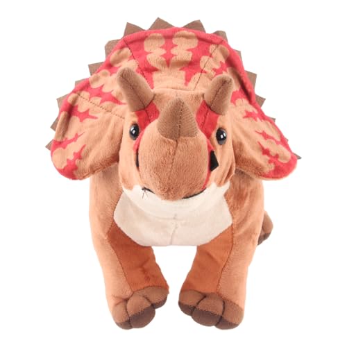 Weichgefüllte Trikeratops Spielzeug Cartoon Multi -Funktion Stimulation Triceratops Plüschspielzeug für von CaCaCook