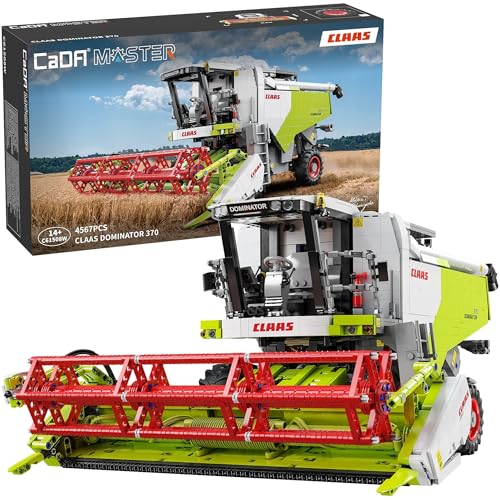 CaDA Bausteine Mähdrescher Claas Dominator 370 im Maßstab 1:17 58cm 4567 Teile von CaDA