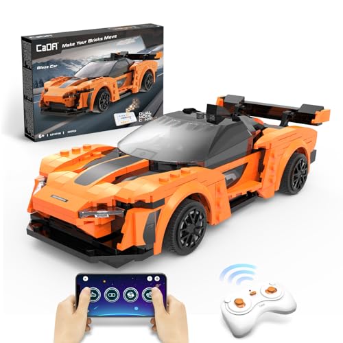 CaDA Ferngesteuertes Auto Klemmbausteine Dual Control 295Pcs Blaze C51075W Rc Auto Bausteine Set Spielzeug ab 3 Jahre,STEM Auto Spielzeug Klemmbausteine CaDA Ferngesteuertes Auto Klemmbausteine Dual Control 295Pcs Blaze C51075W Rc Auto Bausteine Set Spielzeug ab 3 Jahre,STEM Auto Spielzeug Klemmbausteine von CaDA