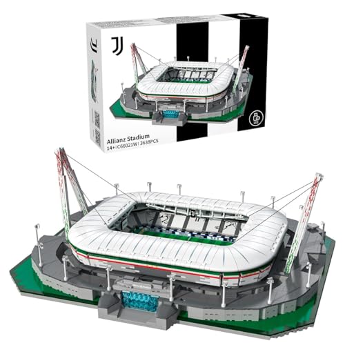 CaDA Juventus/Allianz Stadion C66021W - 402-teiliger Ineinandergreifender Spielzeugbaustein - Unisex - 72+ Jahre - 6-12 Jahre - 44.8 cm x 53.6 cm x 20.9 cm CaDA Juventus/Allianz Stadion C66021W - 402-teiliger Ineinandergreifender Spielzeugbaustein - Unisex - 72+ Jahre - 6-12 Jahre - 44.8 cm x 53.6 cm x 20.9 cm von CaDA