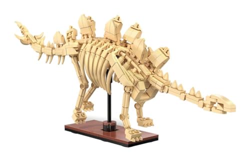 CaDA Stegosaurus (297 Teile) - C59012W - Skelett von einem Stegosaurus, leuchtet im Dunkeln von CaDA