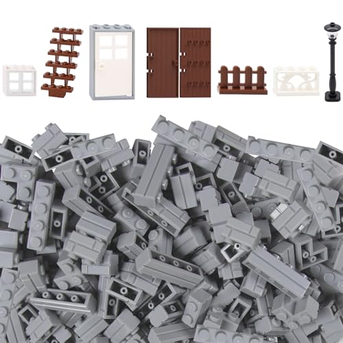 Cabeeskii 337 Stück Bausteine, Enthält Classic Steine Fenster Türen Zäune Sets zubehör, Kompatibel für Major Brand Lego Brick Building Cabeeskii 337 Stück Bausteine, Enthält Classic Steine Fenster Türen Zäune Sets zubehör, Kompatibel für Major Brand Lego Brick Building von Cabeeskii