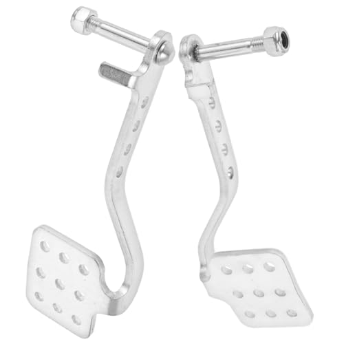 Cabilock 1 Paar Bremspedal für Go-Kart Teile Drift Pedale Griff Erwachsene Pads Gaspedalsatz Go-Kart-Gaspedal-Kit Go Kart Accessoires Go-Kart-Bremspedal Aluminium Silver Cabilock 1 Paar Bremspedal für Go-Kart Teile Drift Pedale Griff Erwachsene Pads Gaspedalsatz Go-Kart-Gaspedal-Kit Go Kart Accessoires Go-Kart-Bremspedal Aluminium Silver von Cabilock