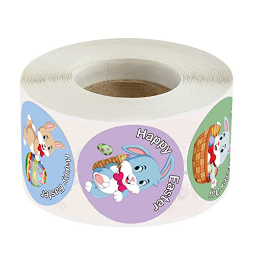 Cabilock 1 Rolle 500St Osteraufkleber Sticker Ostern Aufkleber Ostern zu Ostern Füllstoffe Ostern themenkorb runde Siegelaufkleber -Siegelaufkleber Kupferplattenaufkleber Cabilock 1 Rolle 500St Osteraufkleber Sticker Ostern Aufkleber Ostern zu Ostern Füllstoffe Ostern themenkorb runde Siegelaufkleber -Siegelaufkleber Kupferplattenaufkleber von Cabilock