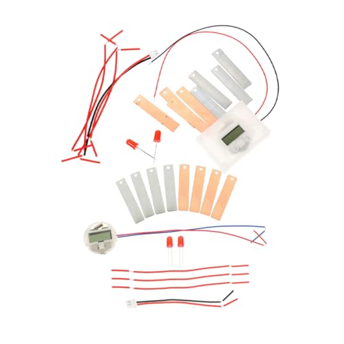 Cabilock 1 Satz DIY Fruchtbatterie Experimentier für Schüler Kartoffeluhr Bausatz Physik und Elektronik Teiliges für Spannende Experimente mit Obst und Gemüse von Cabilock