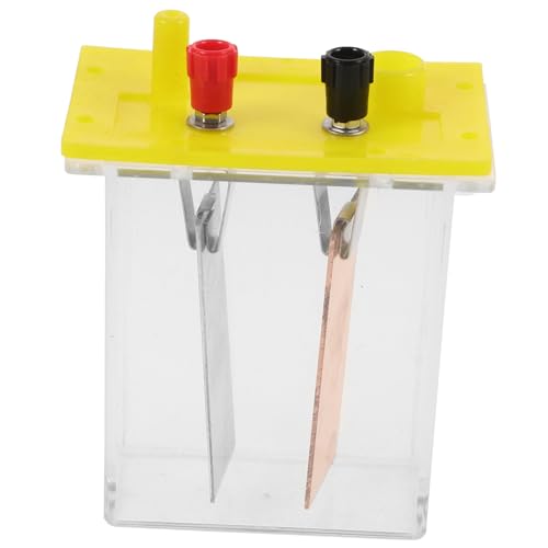 Cabilock 1 Satz Experimentierset für Fruchtbatterien Physik Experimentierkasten mit Salz Wasser Batterie und Metallplatten für Schüler für Praxisnahe Lernexperimente Energieumwandlung Cabilock 1 Satz Experimentierset für Fruchtbatterien Physik Experimentierkasten mit Salz Wasser Batterie und Metallplatten für Schüler für Praxisnahe Lernexperimente Energieumwandlung von Cabilock