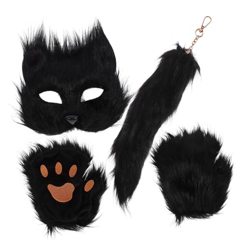 Cabilock 1 Satz Fuchs Kostümset für Halloween Flauschige Maske und Handschuhe für Cosplay und Kostümpartys Kreatives Tierkostüm für Unvergessliche Auftritte Cabilock 1 Satz Fuchs Kostümset für Halloween Flauschige Maske und Handschuhe für Cosplay und Kostümpartys Kreatives Tierkostüm für Unvergessliche Auftritte von Cabilock