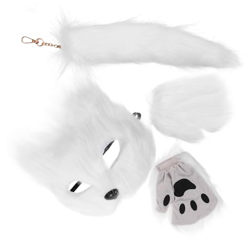 Cabilock 1 Satz Furry Fox Kostümset mit Maske Handschuhen und für Halloween Cosplay und Karneval Weiches und Bequemes Tierkostüm Zubehör für Erwachsene Wiederverwendbar und Langlebig Cabilock 1 Satz Furry Fox Kostümset mit Maske Handschuhen und für Halloween Cosplay und Karneval Weiches und Bequemes Tierkostüm Zubehör für Erwachsene Wiederverwendbar und Langlebig von Cabilock