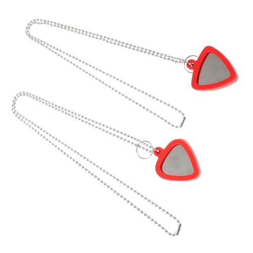 Cabilock Einzigartige Gitarrenplektrum-halskette – Edelstahlhalter Mit Silikonhülle Vielseitiges Accessoire von Cabilock