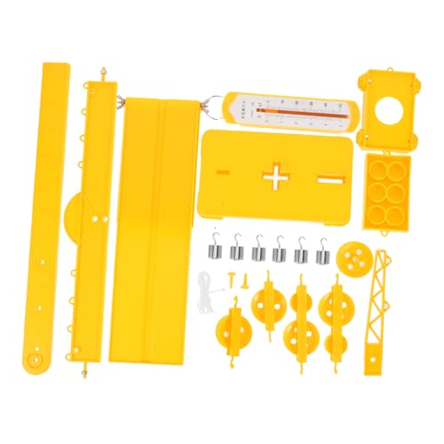 Cabilock 1 Satz Hebelscheibe -Set Physik experimente Wissenschaftliches Experiment für Riemenscheibenhalter Experimentierkasten Physik Riemenscheibenbewegungswerkzeug Plastik Yellow Cabilock 1 Satz Hebelscheibe -Set Physik experimente Wissenschaftliches Experiment für Riemenscheibenhalter Experimentierkasten Physik Riemenscheibenbewegungswerkzeug Plastik Yellow von Cabilock
