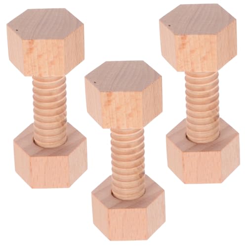 Cabilock 1 Satz Kreatives Holzspielzeug für Kleinkinder Teiliges Schraubspielzeug zur Feinmotorik Kognitiven Entwicklung Sicheres Langlebiges Bauklötze für Interaktives Lernen Cabilock 1 Satz Kreatives Holzspielzeug für Kleinkinder Teiliges Schraubspielzeug zur Feinmotorik Kognitiven Entwicklung Sicheres Langlebiges Bauklötze für Interaktives Lernen von Cabilock