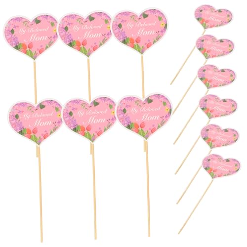 Cabilock 1 Satz Kuchendekorationseinsatz Cupcake -topper Kuchen -topper Essen Pappbecher Geburtstagskerzen Tortendekor-topper Torteneinlagen Zum Muttertag Papier 48 Stück Cabilock 1 Satz Kuchendekorationseinsatz Cupcake -topper Kuchen -topper Essen Pappbecher Geburtstagskerzen Tortendekor-topper Torteneinlagen Zum Muttertag Papier 48 Stück von Cabilock