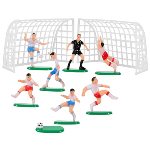 Cabilock Neuartige Kuchenornamente Fußball-dekorationsset Fußballteam-requisiten Für Jungen Und Mädchen Zum Backen Von Dessert-toppern von Cabilock