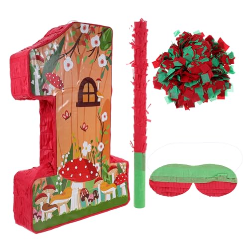 Cabilock 1 Satz Pilz Pinata für Kindergeburtstag Süßigkeiten Pinata mit Niedlichem Pilzdesign Deko für Candy Smash Spiele und Geburtstagsfeiern Vielseitige Partydekoration Cabilock 1 Satz Pilz Pinata für Kindergeburtstag Süßigkeiten Pinata mit Niedlichem Pilzdesign Deko für Candy Smash Spiele und Geburtstagsfeiern Vielseitige Partydekoration von Cabilock