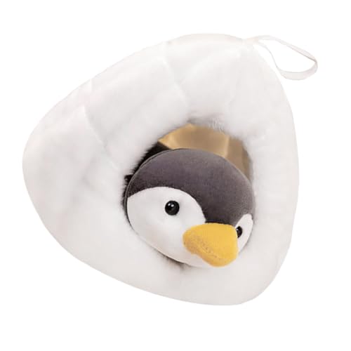 Cabilock 1 Satz Pinguin-Puppe Spielzeug Geschenke Plüsch-Pinguin-Anhänger Ausgestopfter Pinguin mit Nest Kuscheltiere für Mädchen Plüschtier Tiere Plüschpuppe gefüllter Pinguin Plüsch groß von Cabilock