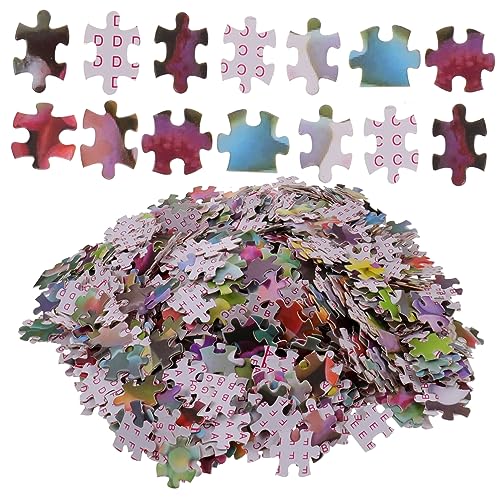 Cabilock 1 Satz Puzzle für Erwachsene Jigsaw Puzzle mit Bunten Sukkulenten Fördert Logisches und Kreativität für Entspannung und von Cabilock