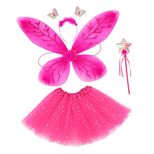 Cabilock 1 Satz Schmetterlingsflügel eingestellt Ballettröckchen funkelnd Kostüm für Mädchen Schmetterlinge Party Schmetterlingskostüm Mädchen Fee verkleidet Kostüm Stoff Cabilock 1 Satz Schmetterlingsflügel eingestellt Ballettröckchen funkelnd Kostüm für Mädchen Schmetterlinge Party Schmetterlingskostüm Mädchen Fee verkleidet Kostüm Stoff von Cabilock
