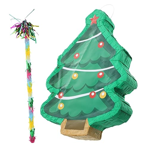 Cabilock 1 Satz Weihnachtsbaum Pinata Weihnachtsdeko mit Süßigkeiten Gefüllt für Partys Familienfeiern und Festlichkeiten aus Leichtem für Spiele und Unterhaltung Cabilock 1 Satz Weihnachtsbaum Pinata Weihnachtsdeko mit Süßigkeiten Gefüllt für Partys Familienfeiern und Festlichkeiten aus Leichtem für Spiele und Unterhaltung von Cabilock