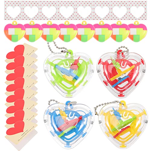 Cabilock Valentinstagsbox 1 Set Mit Herzschloss-spielzeugen Für Jungen Und Mädchen Pädagogisches Puzzle-Spielzeug Für Den Klassenzimmeraustausch Farbe Cabilock Valentinstagsbox 1 Set Mit Herzschloss-spielzeugen Für Jungen Und Mädchen Pädagogisches Puzzle-Spielzeug Für Den Klassenzimmeraustausch Farbe von Cabilock