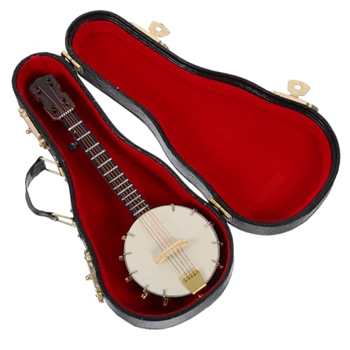Cabilock Exquisite Handwerkskunst Banjo-Ornament Aus Holz – Perfekte Heimdekoration Für Banjo Cabilock Exquisite Handwerkskunst Banjo-Ornament Aus Holz – Perfekte Heimdekoration Für Banjo von Cabilock