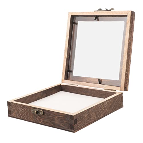 Cabilock 1 Set Insektenprobenbox Aus Glas Rattenplüsch Schmetterling Mückenfänger Set Für Fliegender Probenbehälter Fänger Für Horrorfalle Muschelvitrine Miniaturmotte Aus Holz Cabilock 1 Set Insektenprobenbox Aus Glas Rattenplüsch Schmetterling Mückenfänger Set Für Fliegender Probenbehälter Fänger Für Horrorfalle Muschelvitrine Miniaturmotte Aus Holz von Cabilock