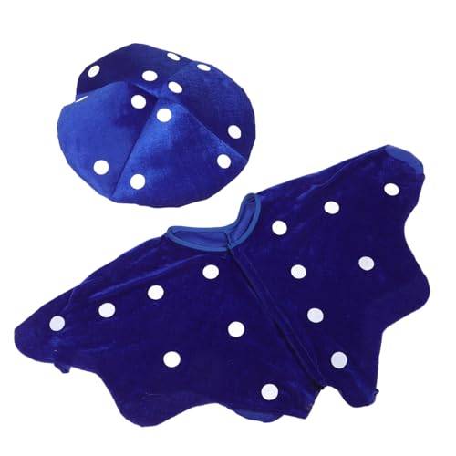 Cabilock 1 Set Pilzhut und Schal Cape Set Jungen und Mädchen Kostümzubehör Rote Pilzhut Kapuze für Halloween Partys Im Alter Von 3-12 Cabilock 1 Set Pilzhut und Schal Cape Set Jungen und Mädchen Kostümzubehör Rote Pilzhut Kapuze für Halloween Partys Im Alter Von 3-12 von Cabilock