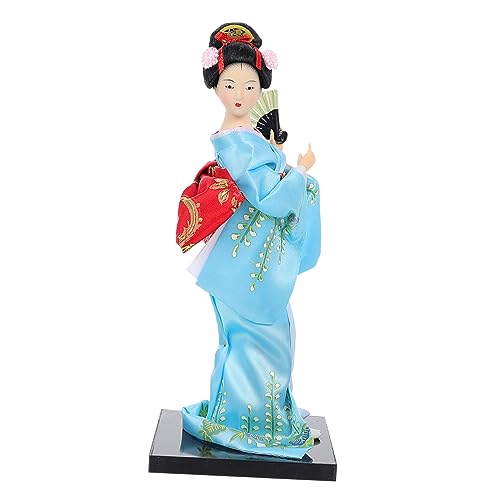 Cabilock 1 Stück Japanische Geisha Puppe mit Kimono Dekorationsfigur für Wohnzimmer und Schreibtisch Einzigartiges Ornament für Freunde Cabilock 1 Stück Japanische Geisha Puppe mit Kimono Dekorationsfigur für Wohnzimmer und Schreibtisch Einzigartiges Ornament für Freunde von Cabilock